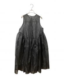 Bibiy.（ビビィ）の古着「ノースリーブ・キャミソールワンピース」｜ブラック