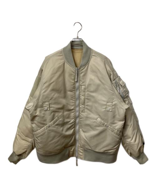 DAIWA PIER39（ダイワ ピア39）DAIWA PIER39 (ダイワ ピア39) テックリバーシブルMA-1 ベージュ サイズ:Lの古着・服飾アイテム