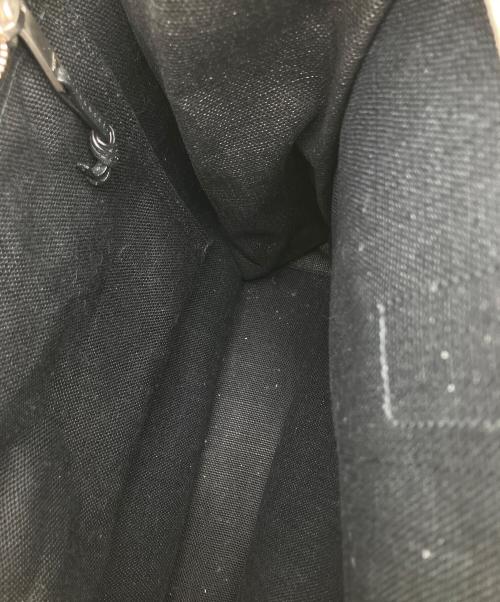 SAINT LAURENT（サンローラン）Saint Laurent (サンローラン) RIVE GAUCHE TOTE BAG アイボリー×ブラックの古着・服飾アイテム