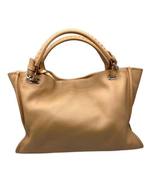 土屋鞄（ツチヤカバン）土屋鞄 (ツチヤカバン) クラルテアークキャリートートキャメル ベージュの古着・服飾アイテム