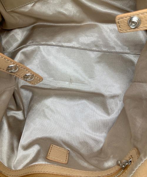 土屋鞄（ツチヤカバン）土屋鞄 (ツチヤカバン) クラルテアークキャリートートキャメル ベージュの古着・服飾アイテム