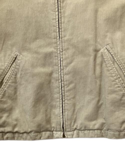 POLO RALPH LAUREN（ポロ・ラルフローレン）POLO RALPH LAUREN (ポロ・ラルフローレン) コーデュロイジャケット ベージュ サイズ:Mの古着・服飾アイテム