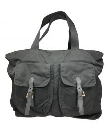 PRADA（プラダ）の古着「ナイロントートバッグ ブラック」｜ブラック