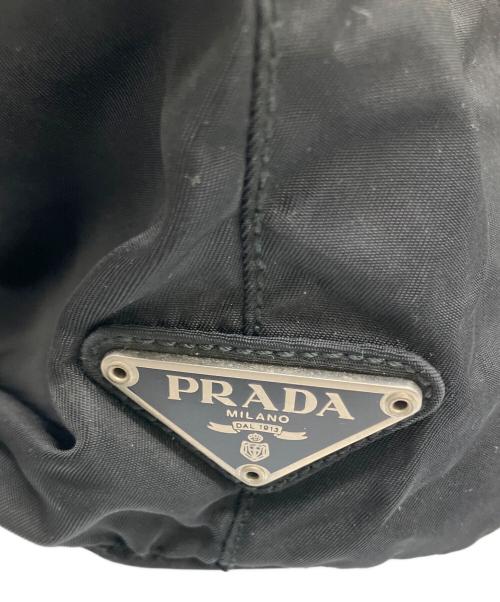 PRADA（プラダ）PRADA (プラダ) ナイロントートバッグ ブラック ブラックの古着・服飾アイテム
