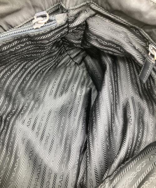 PRADA（プラダ）PRADA (プラダ) ナイロントートバッグ ブラック ブラックの古着・服飾アイテム