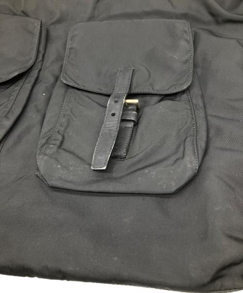 PRADA（プラダ）PRADA (プラダ) ナイロントートバッグ ブラック ブラックの古着・服飾アイテム