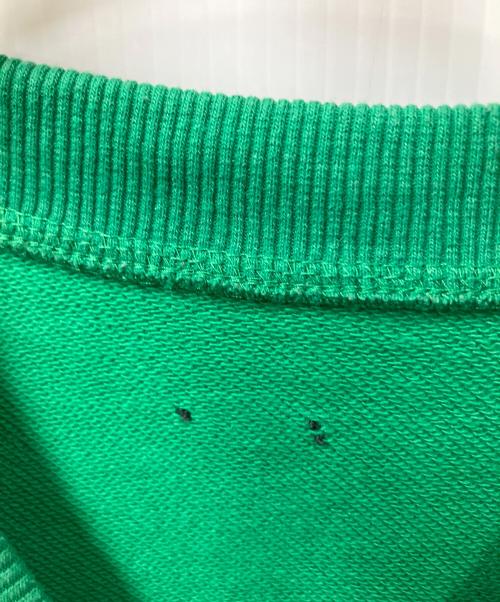 MAISON SPECIAL（メゾンスペシャル）MAISON SPECIAL (メゾンスペシャル) Tulle Combination Sweatshirt グリーン サイズ:Freeの古着・服飾アイテム