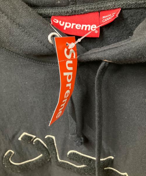 SUPREME（シュプリーム）Supreme (シュプリーム) ARABIC LOGO HOODED SWEATSHIRT ブラック サイズ:Lの古着・服飾アイテム