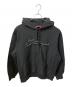Supreme（シュプリーム）の古着「ARABIC LOGO HOODED SWEATSHIRT」｜ブラック