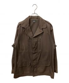 A.P.C.（アーペーセー）の古着「コート ブラウン」｜ブラウン