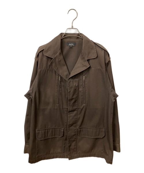 A.P.C.（アーペーセー）A.P.C. (アーペーセー) コート ブラウン ブラウン サイズ:２の古着・服飾アイテム