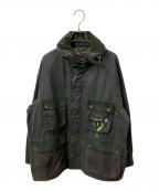 Barbour×crocsバブアー×クロックス）の古着「Bedale Wax Jacket」｜グリーン