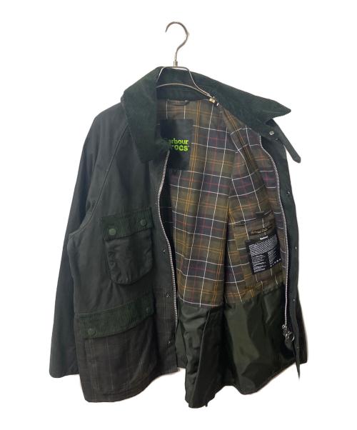 Barbour（バブアー）Barbour (バブアー) crocs (クロックス) Bedale Wax Jacket グリーン サイズ:Lの古着・服飾アイテム