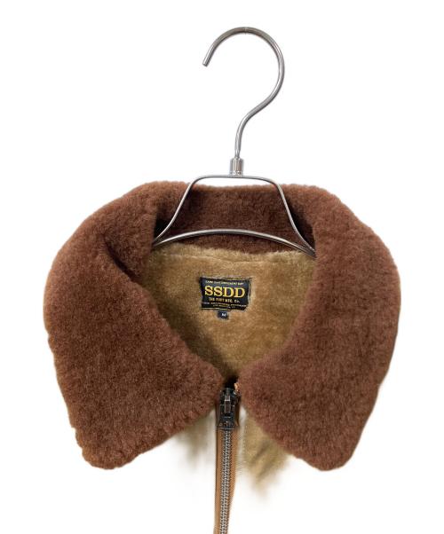 FUCT SSDD（ファクト）FUCT SSDD (ファクト) B-10ジャケット　ブラウン ブラウン サイズ:Mの古着・服飾アイテム