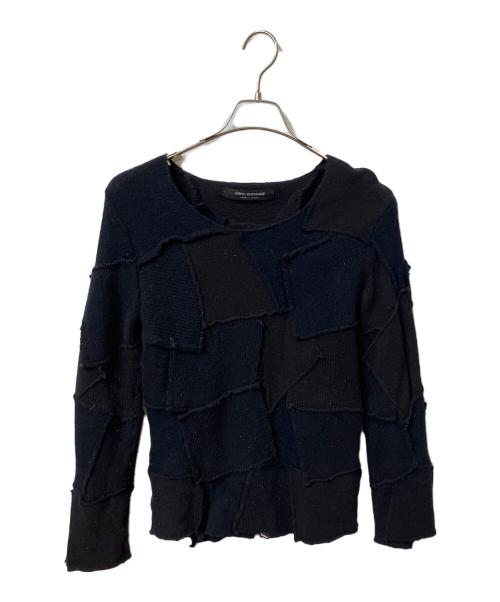 JUNYA WATANABE COMME des GARCONS（ジュンヤワタナベ コムデギャルソン）JUNYA WATANABE COMME des GARCONS ((ジュンヤワタナベ コムデギャルソン) 厚手ニット ブラック サイズ:不明の古着・服飾アイテム