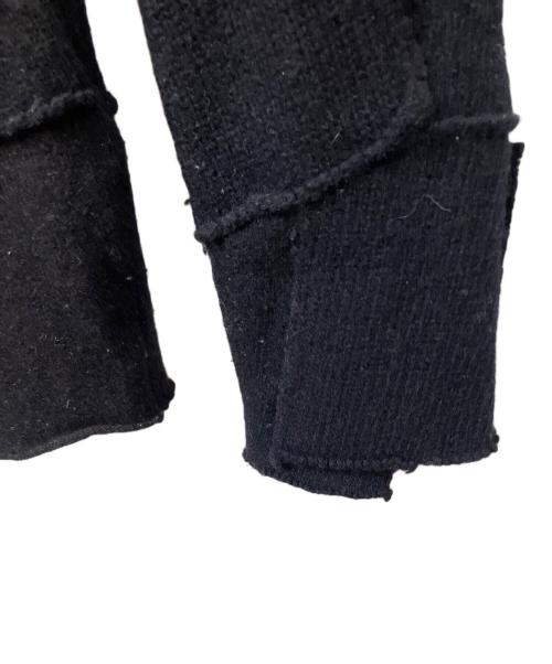 JUNYA WATANABE COMME des GARCONS（ジュンヤワタナベ コムデギャルソン）JUNYA WATANABE COMME des GARCONS ((ジュンヤワタナベ コムデギャルソン) 厚手ニット ブラック サイズ:不明の古着・服飾アイテム