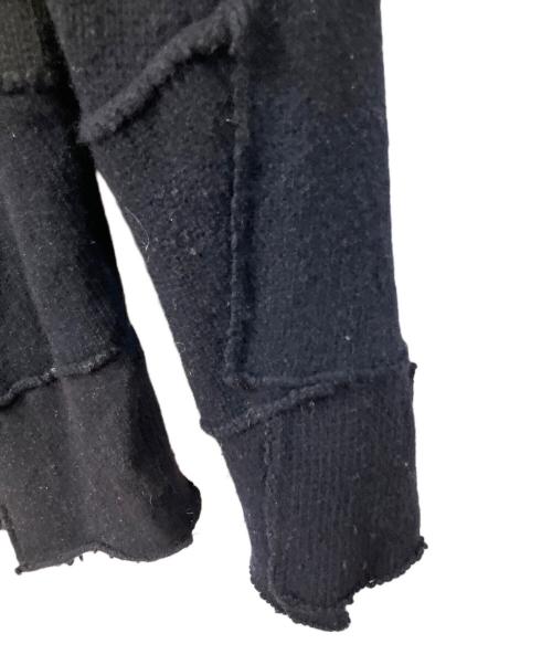 JUNYA WATANABE COMME des GARCONS（ジュンヤワタナベ コムデギャルソン）JUNYA WATANABE COMME des GARCONS ((ジュンヤワタナベ コムデギャルソン) 厚手ニット ブラック サイズ:不明の古着・服飾アイテム