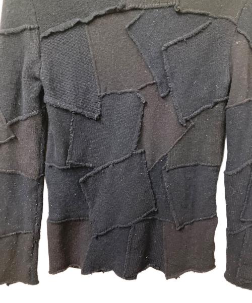 JUNYA WATANABE COMME des GARCONS（ジュンヤワタナベ コムデギャルソン）JUNYA WATANABE COMME des GARCONS ((ジュンヤワタナベ コムデギャルソン) 厚手ニット ブラック サイズ:不明の古着・服飾アイテム