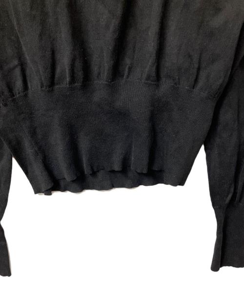 Vivienne Westwood RED LABEL（ヴィヴィアンウエストウッドレッドレーベル）Vivienne Westwood RED LABEL (ヴィヴィアンウエストウッドレッドレーベル) 薄手ニット ブラック ブラック サイズ:Sの古着・服飾アイテム