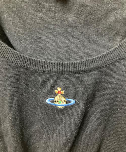 Vivienne Westwood RED LABEL（ヴィヴィアンウエストウッドレッドレーベル）Vivienne Westwood RED LABEL (ヴィヴィアンウエストウッドレッドレーベル) 薄手ニット ブラック ブラック サイズ:Sの古着・服飾アイテム