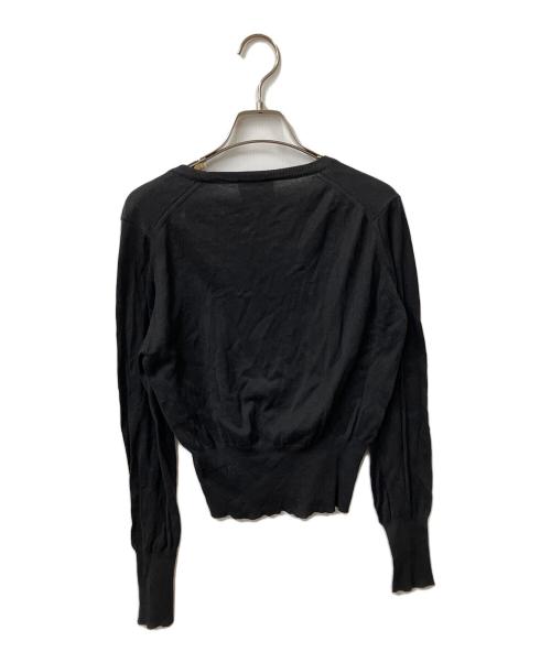 Vivienne Westwood RED LABEL（ヴィヴィアンウエストウッドレッドレーベル）Vivienne Westwood RED LABEL (ヴィヴィアンウエストウッドレッドレーベル) 薄手ニット ブラック ブラック サイズ:Sの古着・服飾アイテム