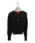 Vivienne Westwood RED LABEL（ヴィヴィアンウエストウッドレッドレーベル）の古着「薄手ニット ブラック」｜ブラック