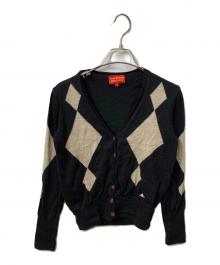 Vivienne Westwood RED LABEL（ヴィヴィアンウエストウッドレッドレーベル）の古着「厚手カーディガン」｜ブラック