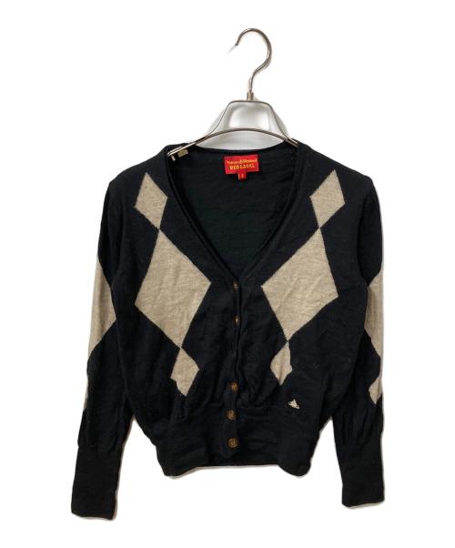 Vivienne Westwood RED LABEL（ヴィヴィアンウエストウッドレッドレーベル）Vivienne Westwood RED LABEL (ヴィヴィアンウエストウッドレッドレーベル) 厚手カーディガン ブラック サイズ:3の古着・服飾アイテム