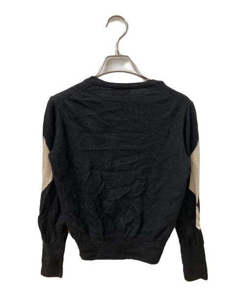 Vivienne Westwood RED LABEL（ヴィヴィアンウエストウッドレッドレーベル）Vivienne Westwood RED LABEL (ヴィヴィアンウエストウッドレッドレーベル) 厚手カーディガン ブラック サイズ:3の古着・服飾アイテム
