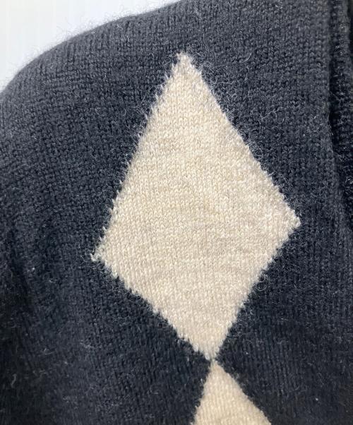 Vivienne Westwood RED LABEL（ヴィヴィアンウエストウッドレッドレーベル）Vivienne Westwood RED LABEL (ヴィヴィアンウエストウッドレッドレーベル) 厚手カーディガン ブラック サイズ:3の古着・服飾アイテム