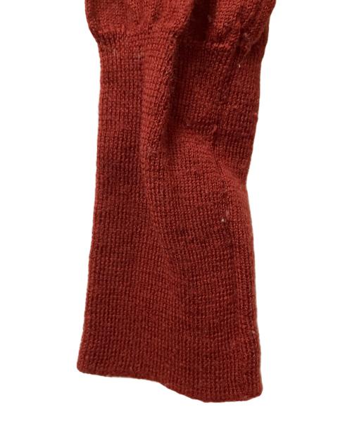 Vivienne Westwood RED LABEL（ヴィヴィアンウエストウッドレッドレーベル）Vivienne Westwood RED LABEL (ヴィヴィアンウエストウッドレッドレーベル) 薄手カーディガン レッド レッド サイズ:Mの古着・服飾アイテム