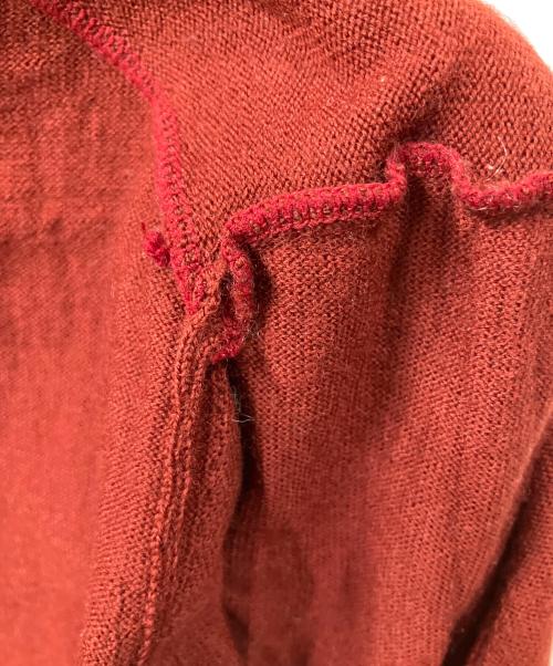 Vivienne Westwood RED LABEL（ヴィヴィアンウエストウッドレッドレーベル）Vivienne Westwood RED LABEL (ヴィヴィアンウエストウッドレッドレーベル) 薄手カーディガン レッド レッド サイズ:Mの古着・服飾アイテム