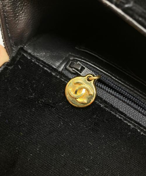 CHANEL（シャネル）CHANEL (シャネル) マトラッセ ハンドバッグ ブラック ブラックの古着・服飾アイテム