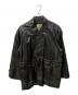 Target（ターゲット）の古着「レザーコート ブラック」｜ブラック