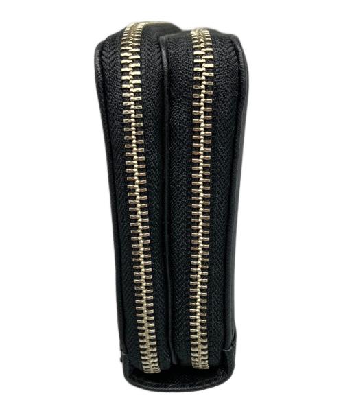 COACH（コーチ）COACH (コーチ) ダブルジップオーガナイザー ブラックの古着・服飾アイテム