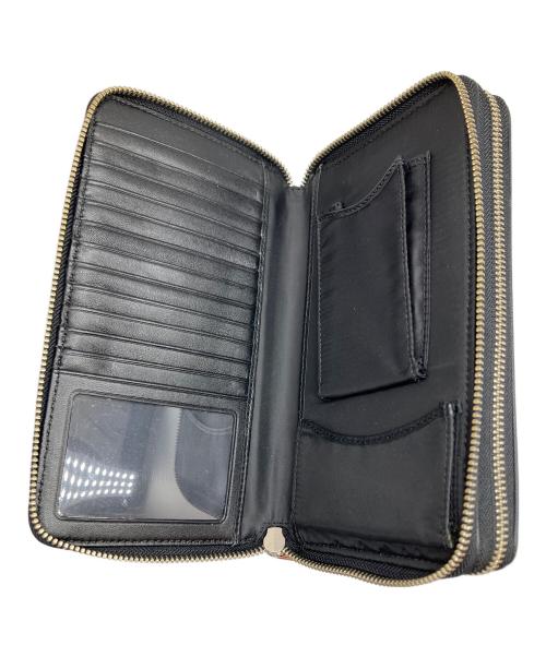 COACH（コーチ）COACH (コーチ) ダブルジップオーガナイザー ブラックの古着・服飾アイテム