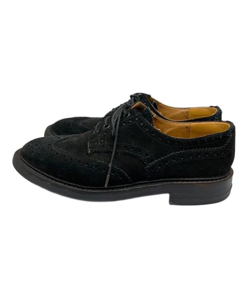 Tricker's（トリッカーズ）Tricker's (トリッカーズ) バートン ウィングチップシューズ ブラック サイズ:26の古着・服飾アイテム