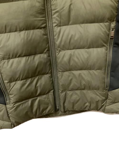 POLO RALPH LAUREN（ポロ・ラルフローレン）POLO RALPH LAUREN (ポロ・ラルフローレン) ダウンジャケット オリーブ×ブラック オリーブ サイズ:sの古着・服飾アイテム