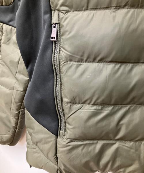 POLO RALPH LAUREN（ポロ・ラルフローレン）POLO RALPH LAUREN (ポロ・ラルフローレン) ダウンジャケット オリーブ×ブラック オリーブ サイズ:sの古着・服飾アイテム