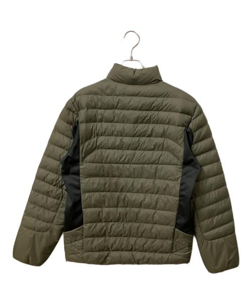 POLO RALPH LAUREN（ポロ・ラルフローレン）POLO RALPH LAUREN (ポロ・ラルフローレン) ダウンジャケット オリーブ×ブラック オリーブ サイズ:sの古着・服飾アイテム