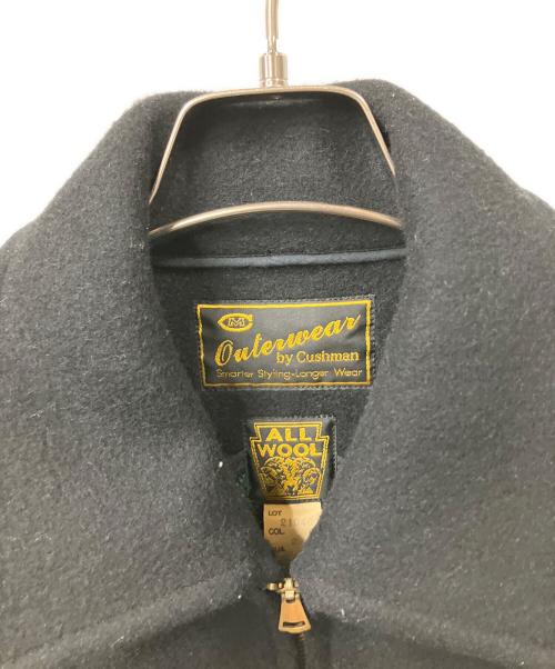 CUSHMAN（クッシュマン）Cushman (クッシュマン) ウールジャケット ブラック×グリーン ブラック×グリーン サイズ:Mの古着・服飾アイテム