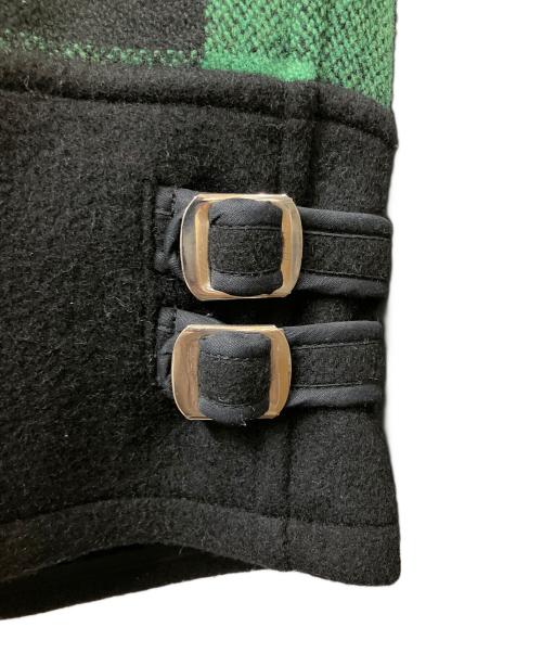 CUSHMAN（クッシュマン）Cushman (クッシュマン) ウールジャケット ブラック×グリーン ブラック×グリーン サイズ:Mの古着・服飾アイテム