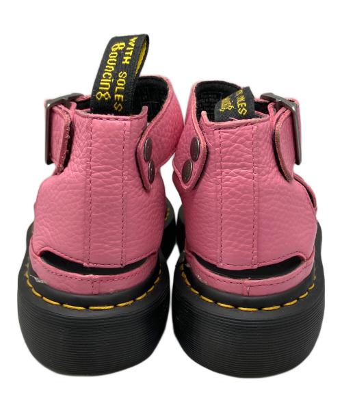 Dr.Martens（ドクターマーチン）Dr.Martens (ドクターマーチン) クラリッサⅡ クアッド ピンク サイズ:25の古着・服飾アイテム