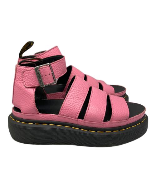 Dr.Martens（ドクターマーチン）Dr.Martens (ドクターマーチン) クラリッサⅡ クアッド ピンク サイズ:25の古着・服飾アイテム