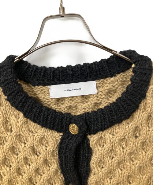 JOURNAL STANDARD（ジャーナルスタンダード）JOURNAL STANDARD (ジャーナルスタンダード) アラン　厚手カーディガン ベージュ サイズ:Freeの古着・服飾アイテム
