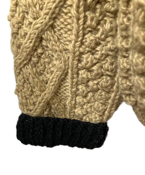 JOURNAL STANDARD（ジャーナルスタンダード）JOURNAL STANDARD (ジャーナルスタンダード) アラン　厚手カーディガン ベージュ サイズ:Freeの古着・服飾アイテム