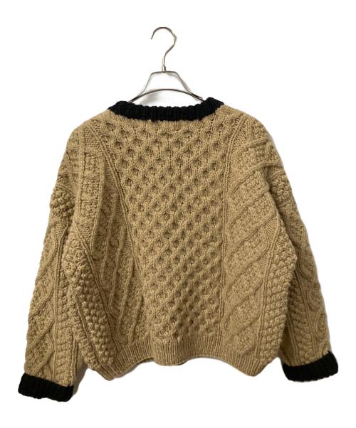 JOURNAL STANDARD（ジャーナルスタンダード）JOURNAL STANDARD (ジャーナルスタンダード) アラン　厚手カーディガン ベージュ サイズ:Freeの古着・服飾アイテム