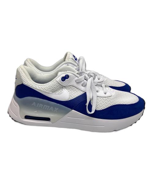 NIKE（ナイキ）NIKE (ナイキ) AIR MAX SYSTM ネイビー×ホワイト サイズ:26の古着・服飾アイテム