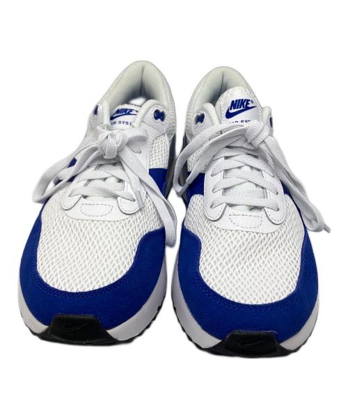 NIKE（ナイキ）NIKE (ナイキ) AIR MAX SYSTM ネイビー×ホワイト サイズ:26の古着・服飾アイテム