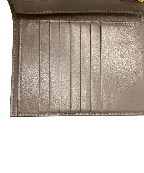CELINE（セリーヌ）CELINE (セリーヌ) ミディアムストラップウォレット グレーの古着・服飾アイテム